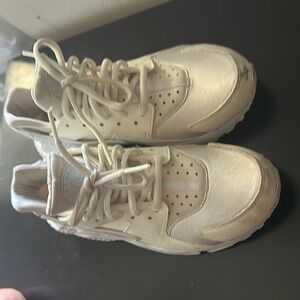 Cream Athletic Sneakers